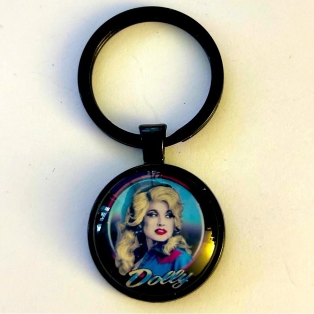 Dolly Parton Handmade Keychain, NWT